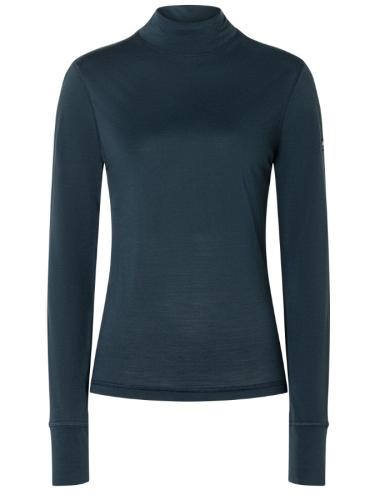 SN Super Natural W TUNDRA175 TURTLENECK - blueberry
