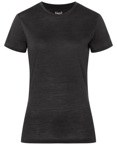 SN Super Natural W SIERRA140 TEE - jet black (Grösse: XL)