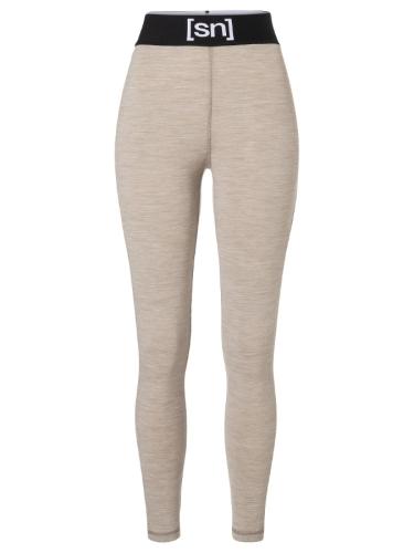 SN Super Natural W TUNDRA175 TIGHT - vintage khaki melange