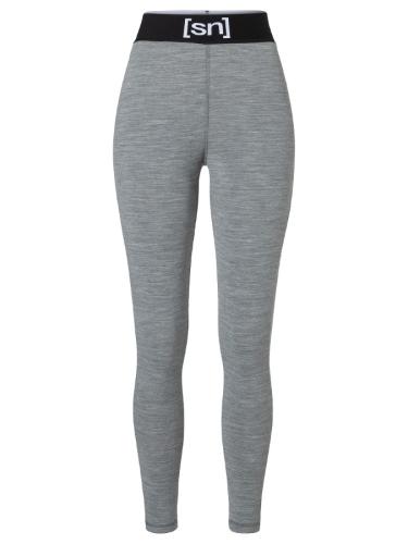 SN Super Natural W TUNDRA175 TIGHT - cashmere grey melange
