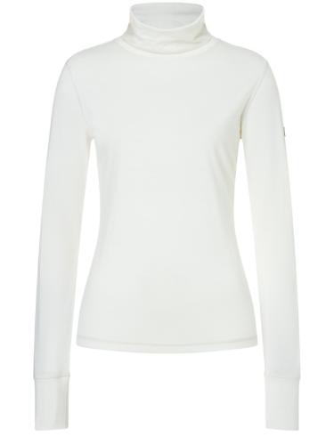 SN Super Natural W SKIING ROLL NECK - fresh white