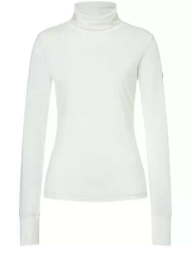 SN Super Natural W SKIING ROLL NECK - fresh white