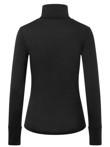 SN Super Natural W SKIING ROLL NECK - jet black