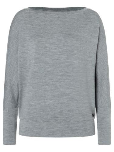 SN Super Natural W KULA SWEATER - cashmere grey melange