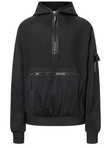 SN Super Natural W WIMMERL HOODIE - jet black (Grösse: L)