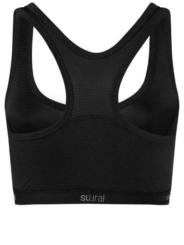 SN Super Natural W TUNDRA220 SEMPLICE BRA - jet black
