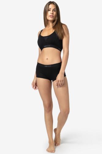 SN Super Natural W TUNDRA220 SEMPLICE BRA - jet black