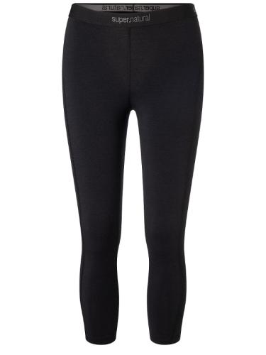 SN Super Natural W ARCTIC230 TIGHT 3/4 - jet black