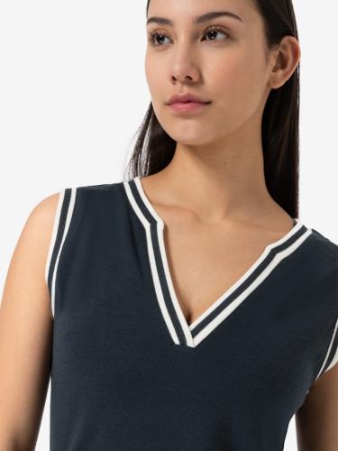 SN Super Natural W ORY BIO DRESS - blueberry/fresh white