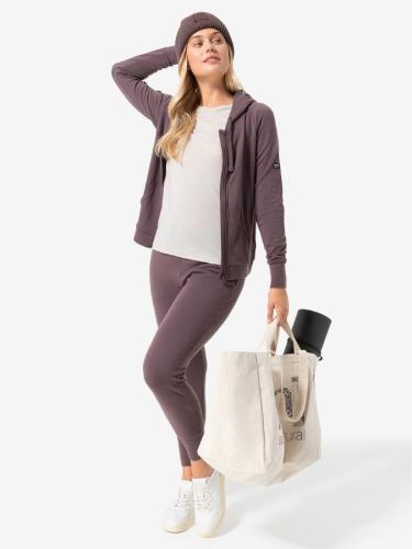 SN Super Natural W EVERYDAY ZIP HOODIE - raisin
