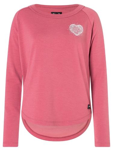 SN Super Natural W LITTLE HEARTWOOD CREW - mauvewood/white stone