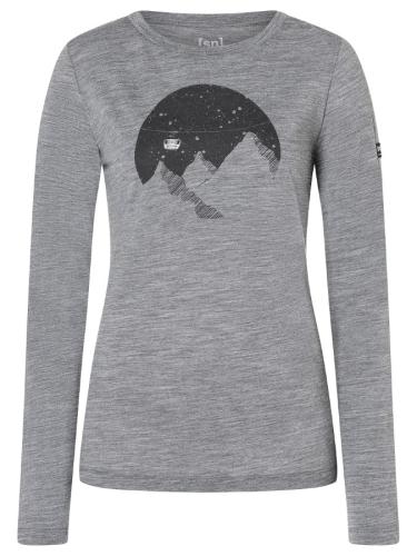 SN Super Natural W GONDOLA LS - cashmere grey melange/various
