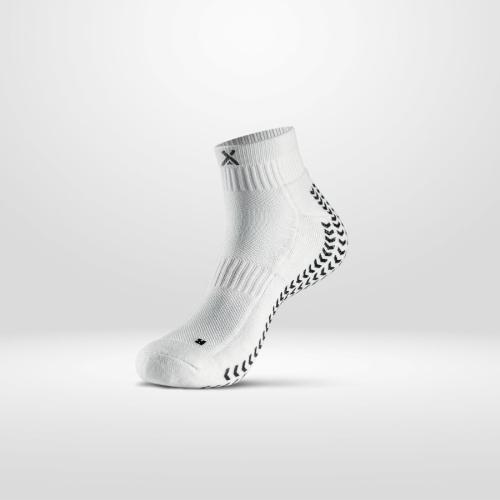 GEARXPro SOXPro Low Cut Grip Socks - white