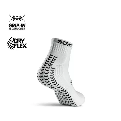 GEARXPro SOXPro Low Cut Grip Socks - white